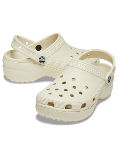 Crocs - Classic Platform Clog - Bone 
